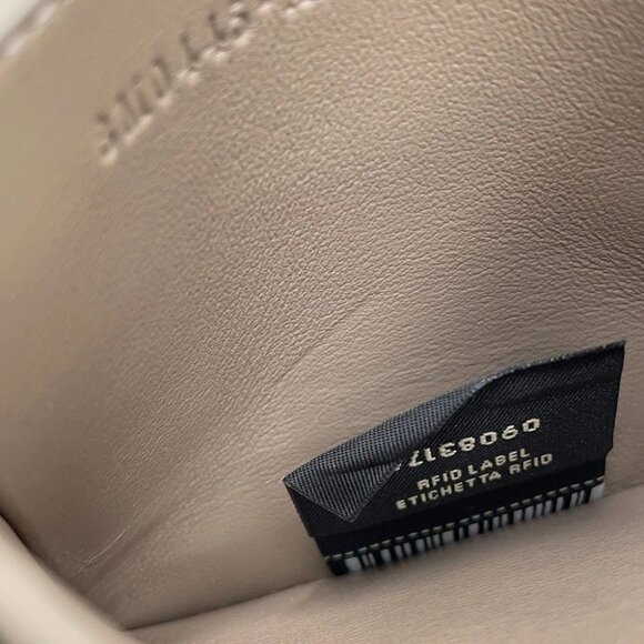 FENDI Baguette Card Case Nappa Leather Gray - Picture 5 of 10